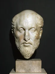Byste av Plotinus, ca. 350-70 (marmor)